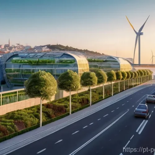 ESS의 이니셔티브 및 표준화 작업 - **Prompt:** A vibrant, futuristic urban landscape in Portugal, possibly with elements reminiscent of...