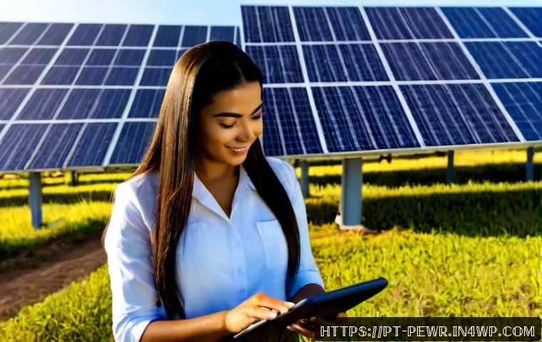 Home 17 ESS의 재정적 가치 평가 - Photorealistic solar farm in Brazil at golden hour, large grid-scale energy storage system in clean ...
